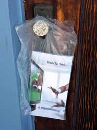 plastic-door-hanger-bag Plastic Door Hanger Bags Can Reduce Distribution Costs