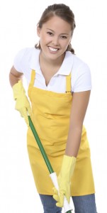 girl-cleaning