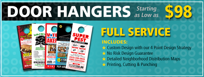 Door Hangers Full Service